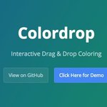 ドラッグ＆ドロップでウェブページの色を自由に変えられるChrome拡張機能「Colordrop」