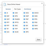 主要フォーマットのファイルが直接開ける『Docs Online Viewer』
