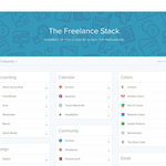 フリーランスが重宝するウェブサービスを集めたサイト「The Freelance Stack」