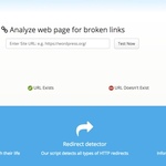 指定したウェブページ内の無効リンクを探してくれるサイト「Free Broken Link Test」