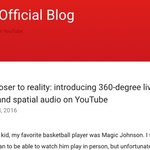 YouTubeが360度動画のライブストリーミング機能を導入