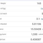 ポケモンGOで何キロ体重を落とせるか計算する方法