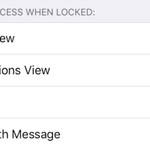 iOS 10のロック画面でウィジェットを完全に無効化する方法