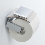 トイレでの「ちょい置き」問題を解決。ペーパーホルダーに取り付ける物置き
