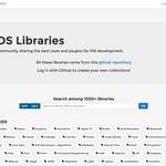 iOSアプリ開発に役立つライブラリが探せるサイト「iOS Libraries」
