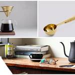 ハンドドリップの時間と所作を楽しむ、こだわりのコーヒー・アイテム3品
