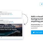 ツイートの内容を画像で表現してくれるサービス「vitweet」