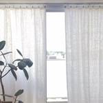 IKEAのクリップ付きカーテンフックで、リネンカーテンを安く作っちゃう方法